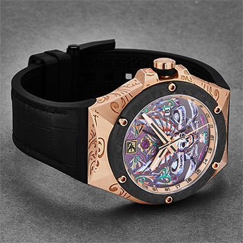 Franck Dubarry Fileteado GMT Men's Watch Model REV-05-01 Thumbnail 2
